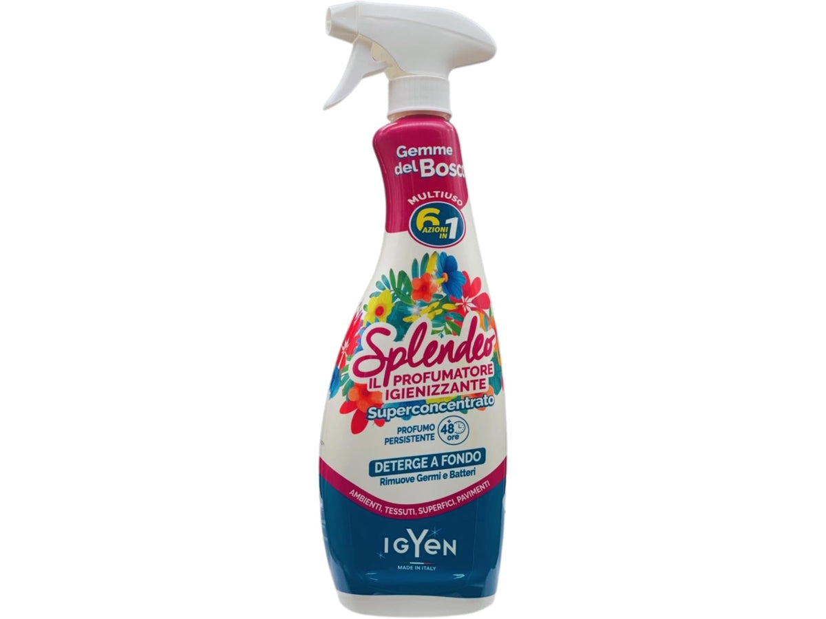 Splendeo igienizzante spray 750ml gemme di bosco $