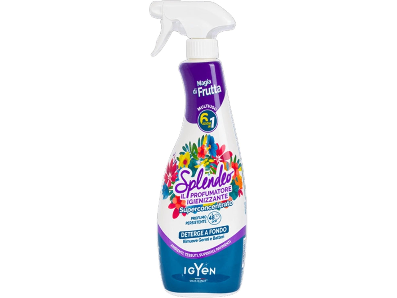 Splendeo igienizzante spray 750ml magia di frutta $