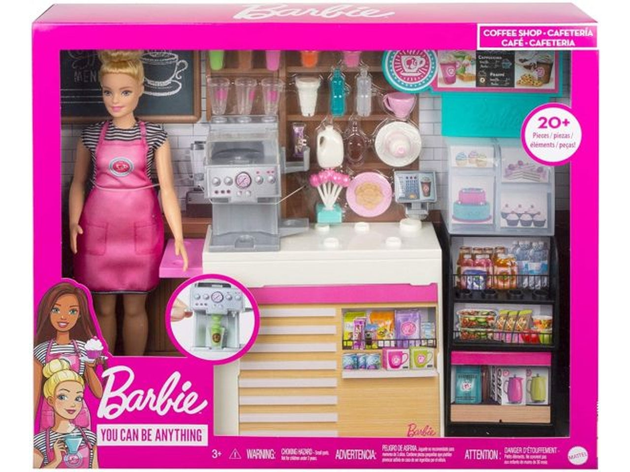 Barbie carriere coffee shop