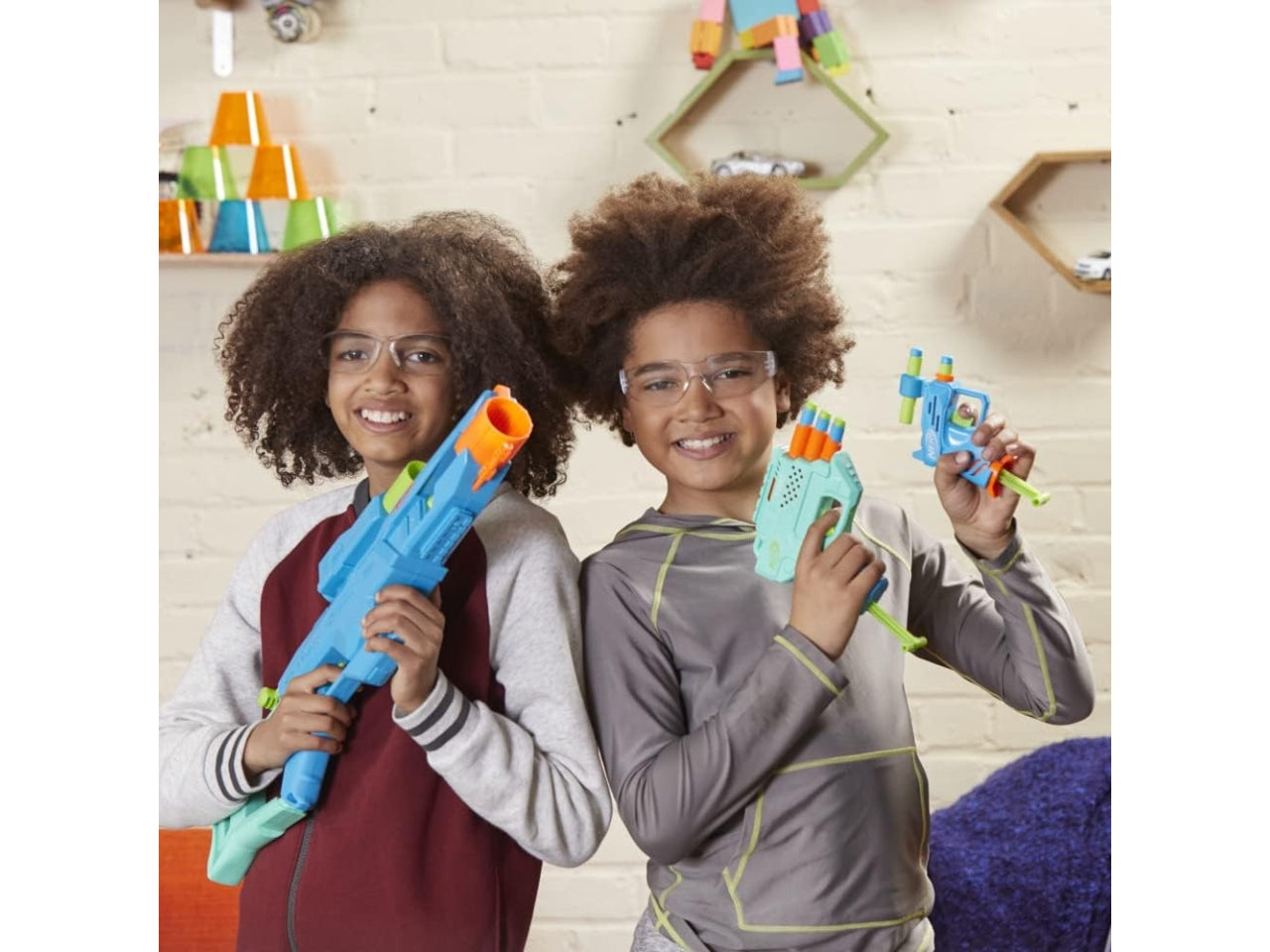 Nerf elite 2,0 tactical pack set di 3 balestre e 20 dardi nerf elite