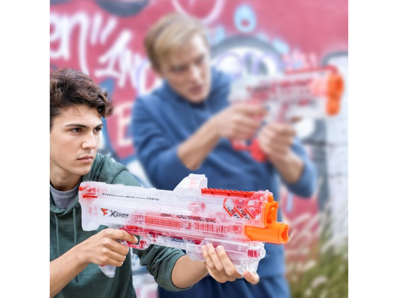 X-shot chaos ragequit fucile con palline soft