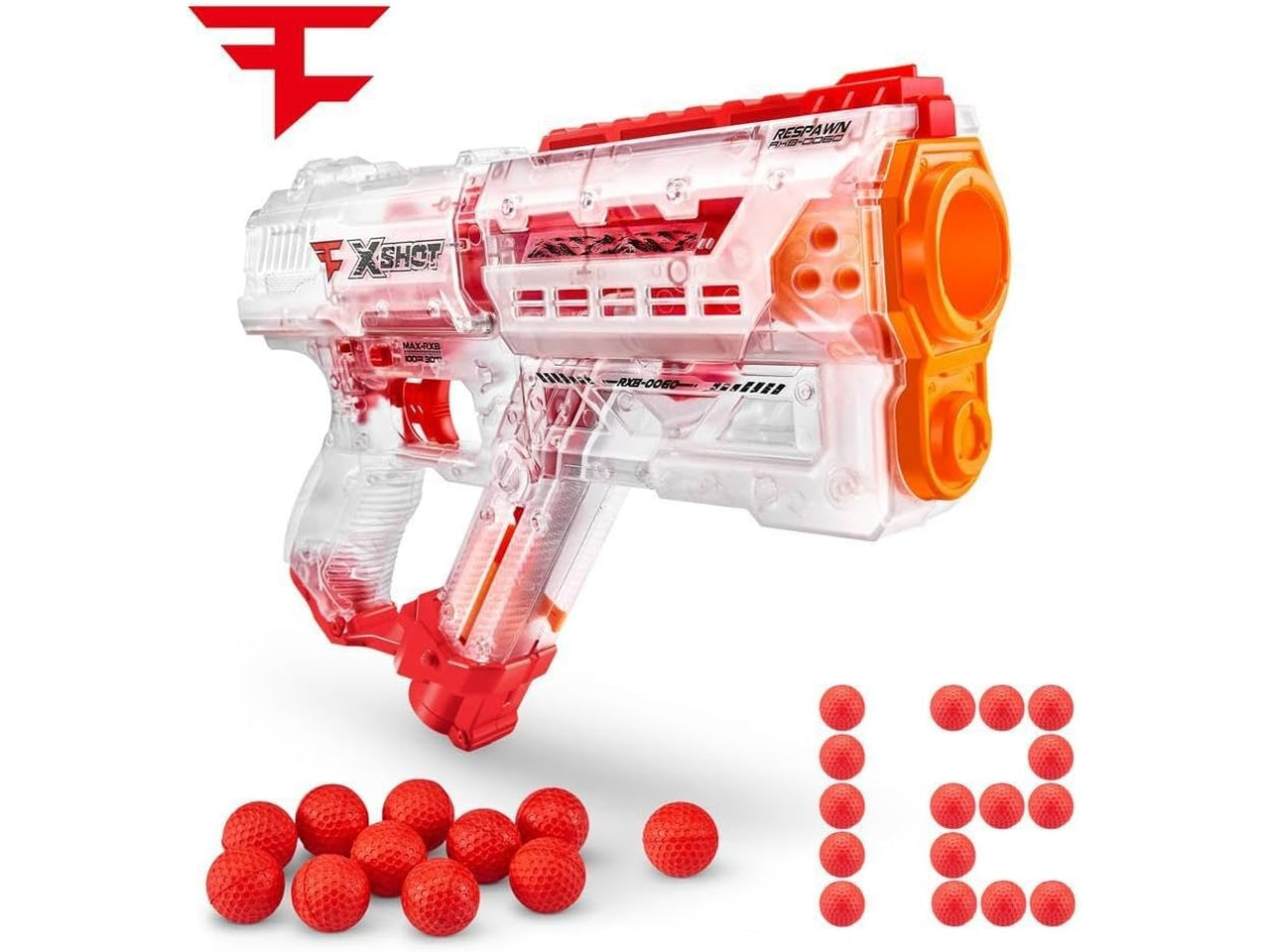 X-shot chaos respawn faze fucile con palline soft