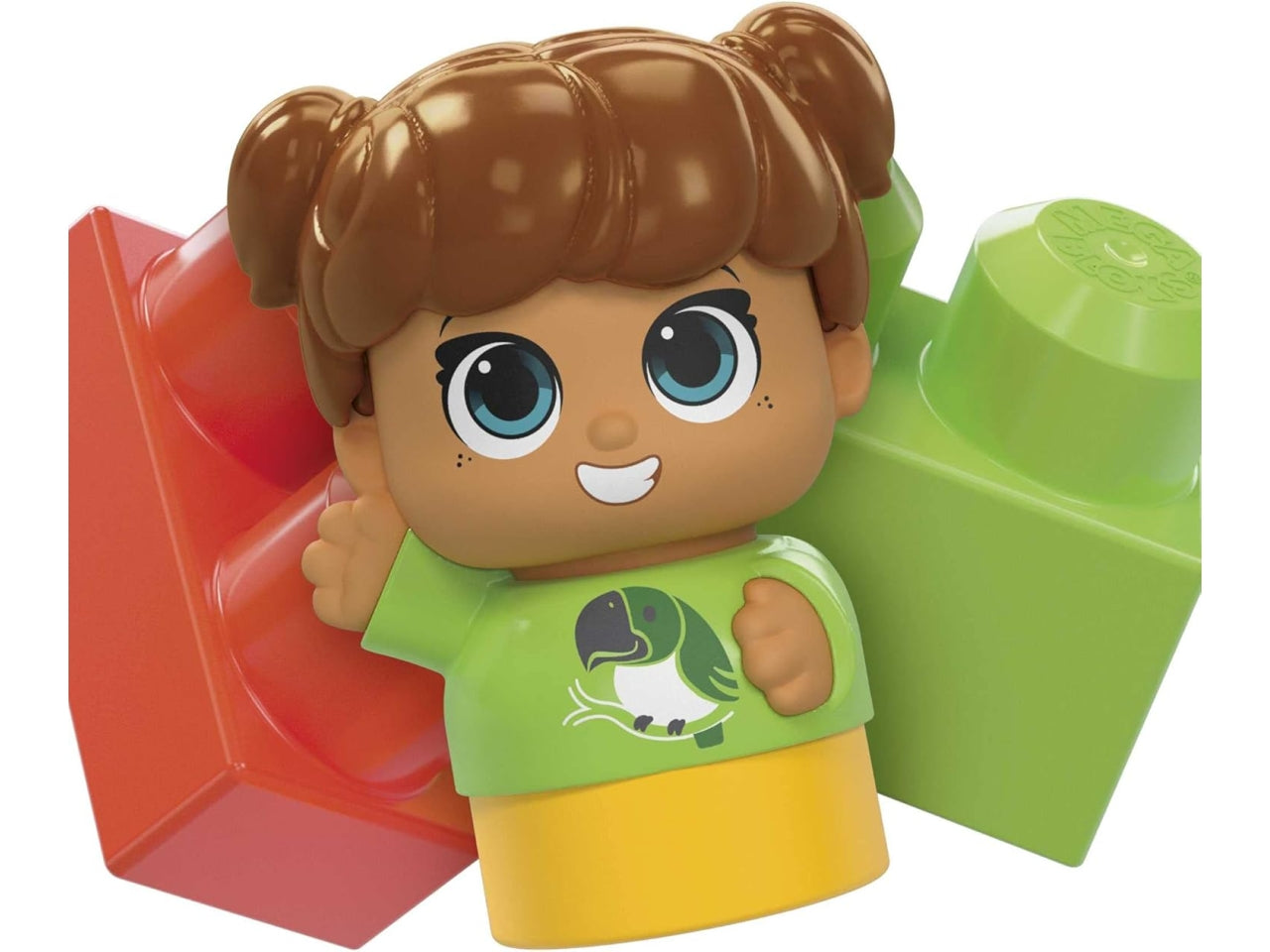 Mega block tavolo attivita' con costruzioni