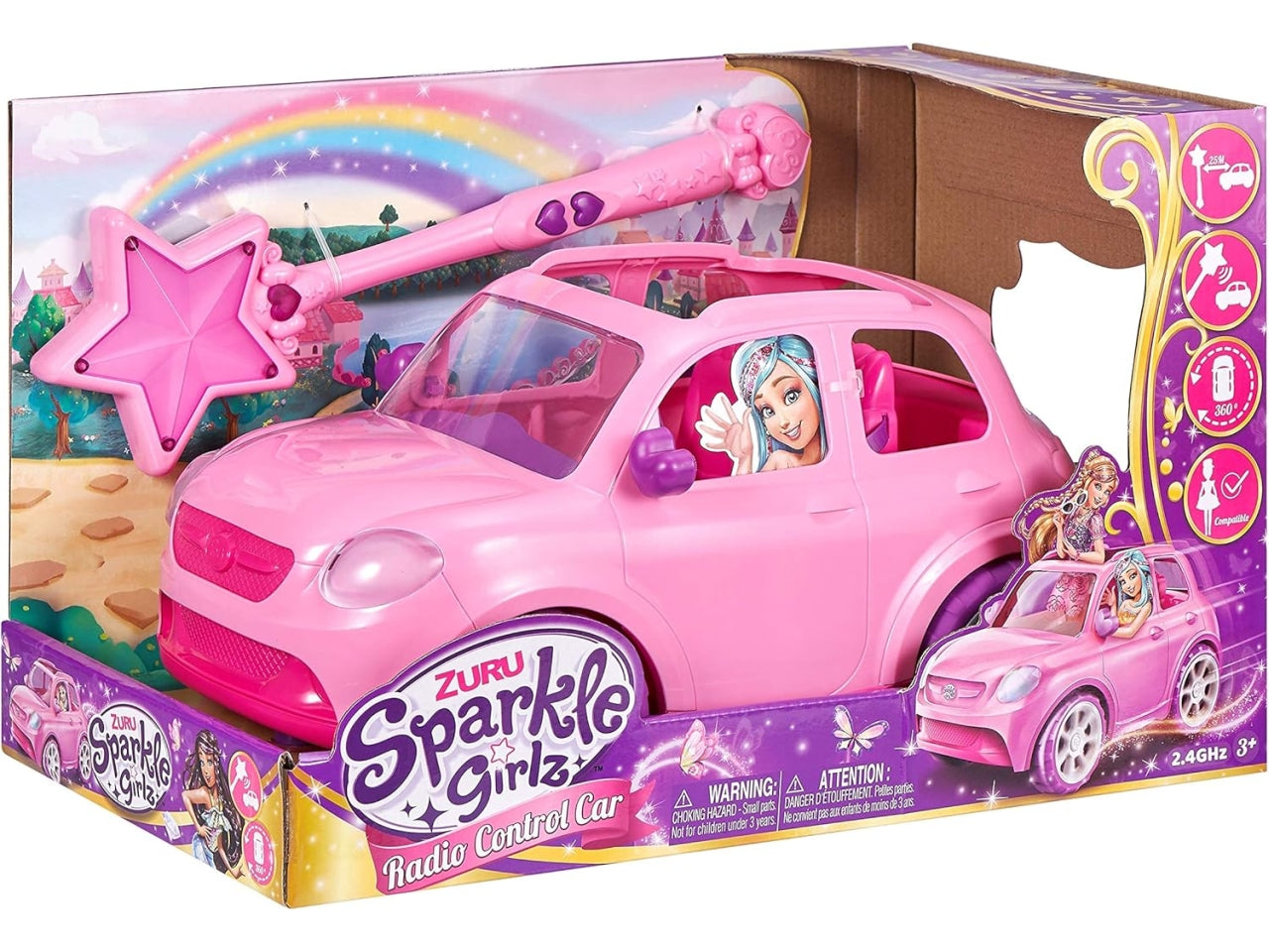 Sparkle girlz auto radiocomando con bacchetta magica