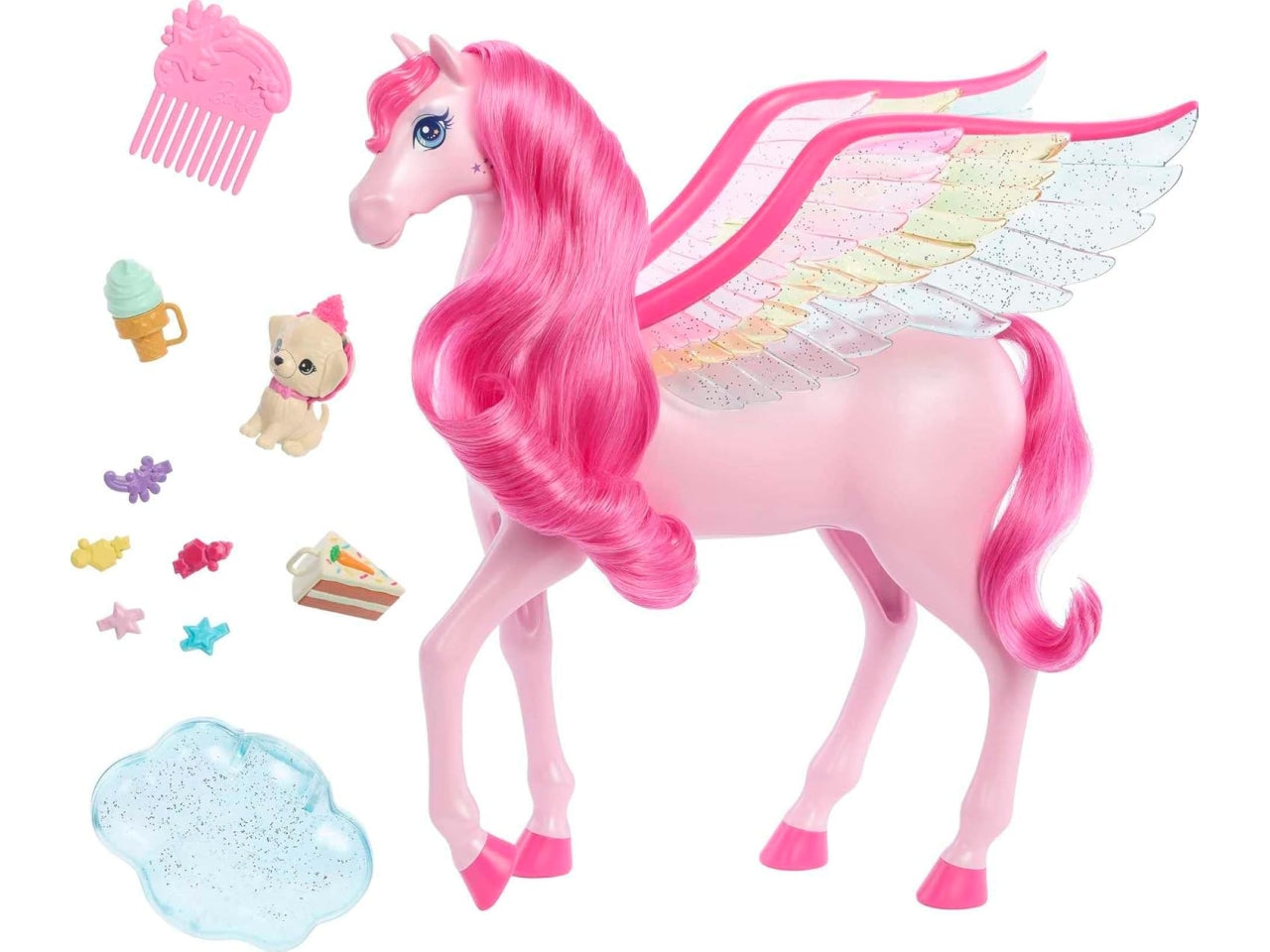 Barbie atom pegasus cavallo alato
