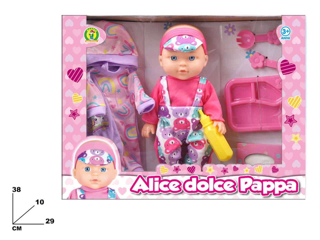 Bambola alice dolce pappa