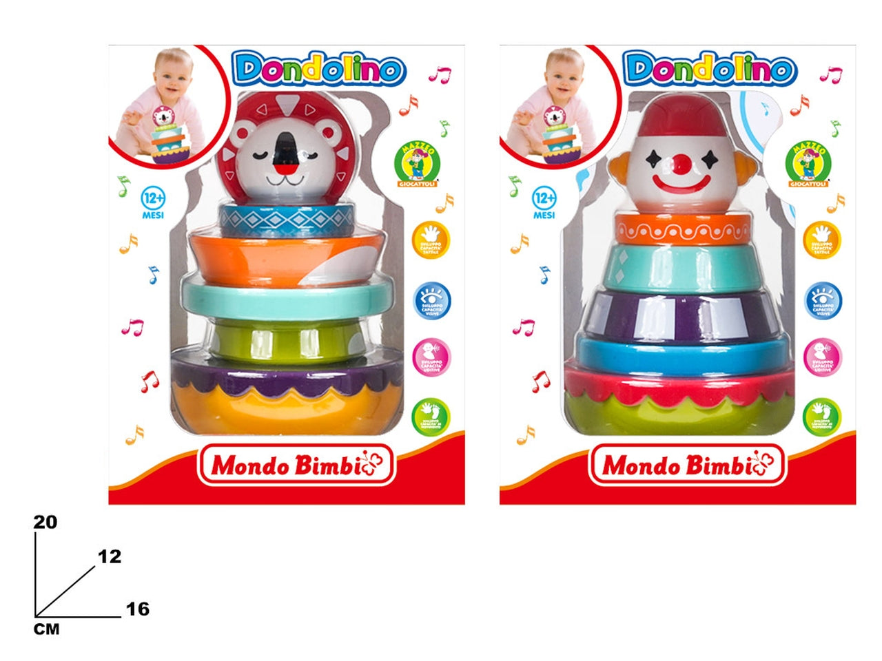 Dondolino circus mondo bimbi