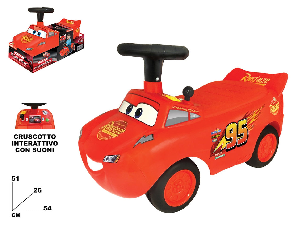 Cavalcabile primi passi cars