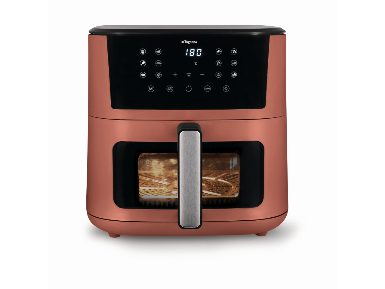 Iridea friggitrice ad aria da 10 litri colore rosso