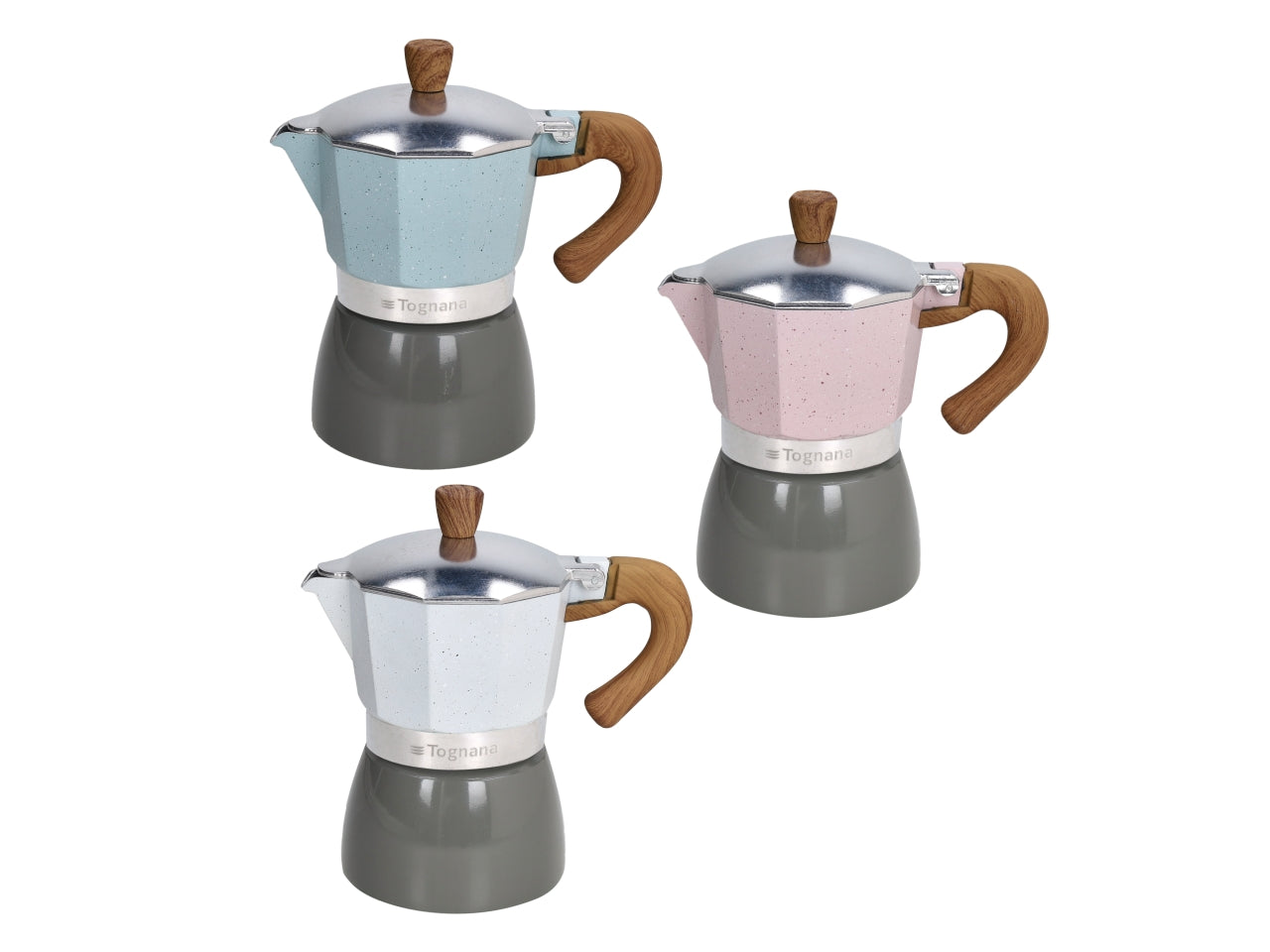 Grancucina pepper bambu' caffettiera per 3 tazze