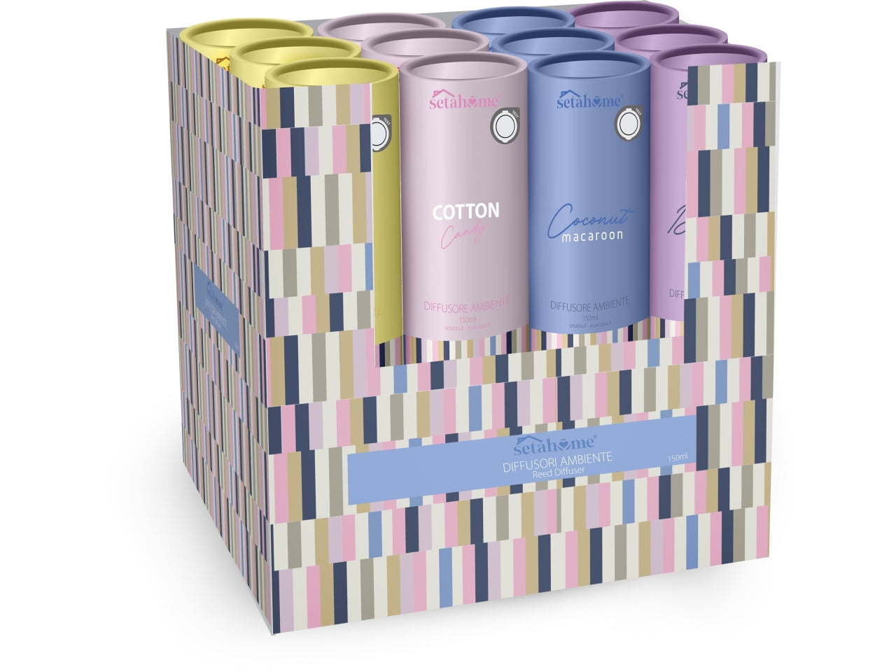 Diffusore per ambienti 150ml in tubo varie fragranze