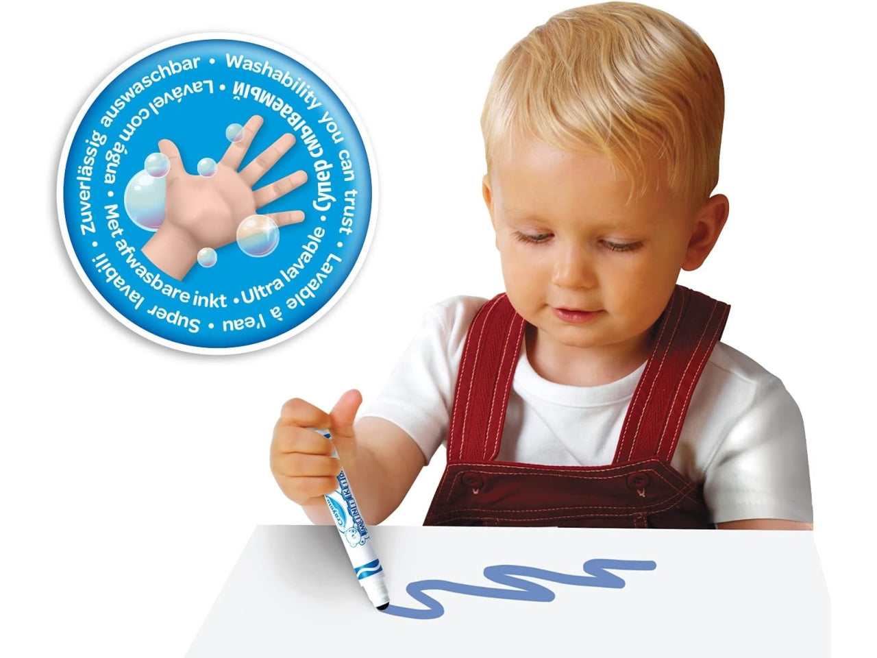 Mini kids 8 pennarelli lavabili