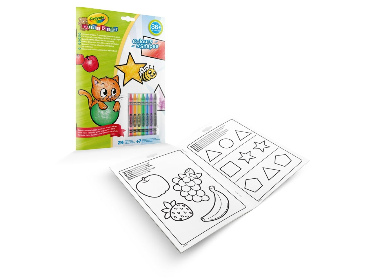 Mini kids album colori e forme