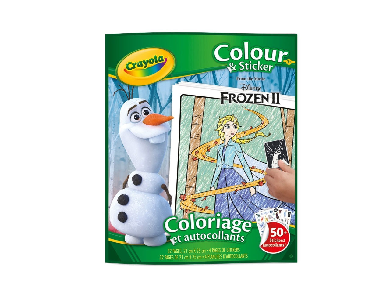 Album adesivi coloring frozen 2