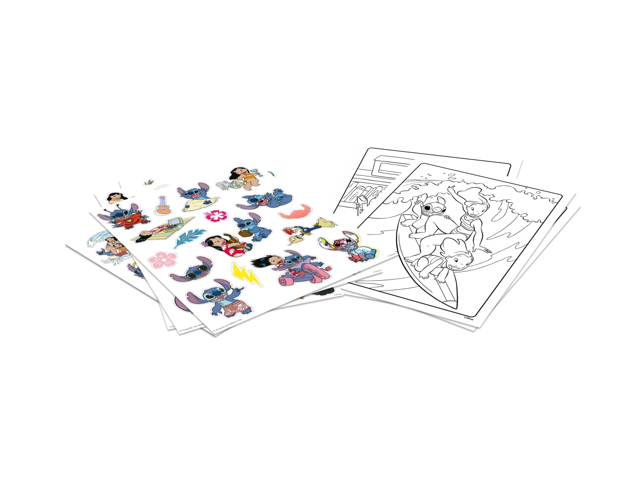Album adesivi coloring disney lilo&stitch