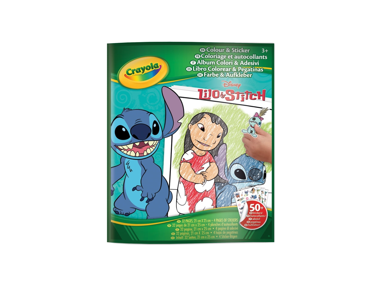 Album adesivi coloring disney lilo&stitch