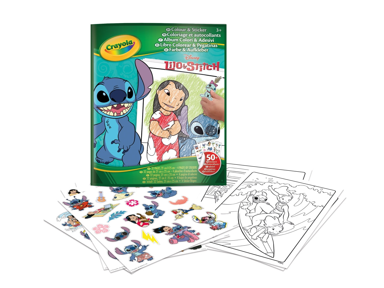 Album adesivi coloring disney lilo&stitch