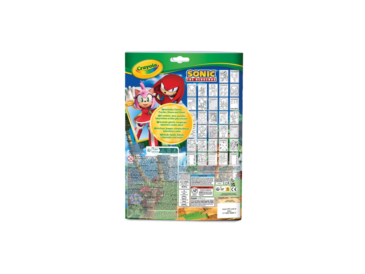 Album attivita coloring sonic