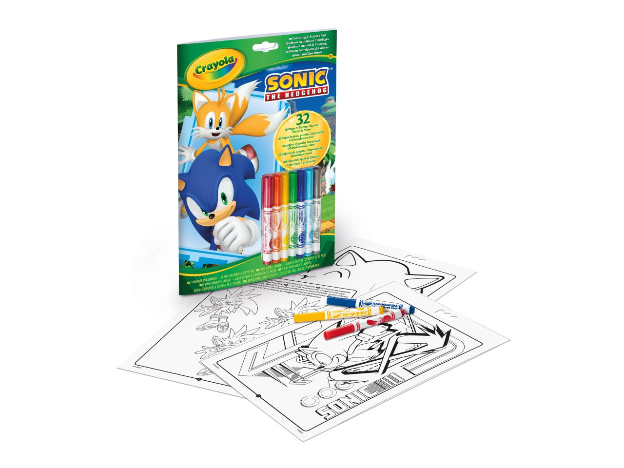 Album attivita coloring sonic