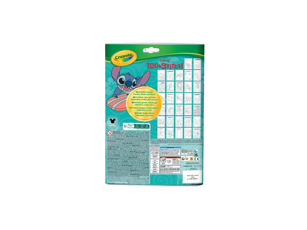 Album attivita coloring disney lilo stitch