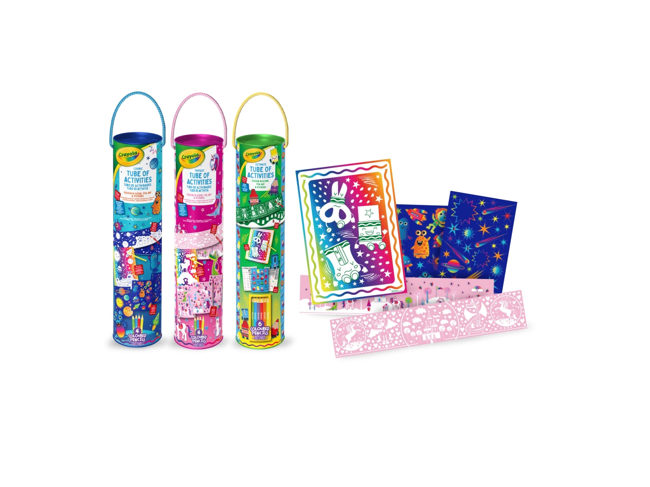 Tubi portatutto creativocon accessori