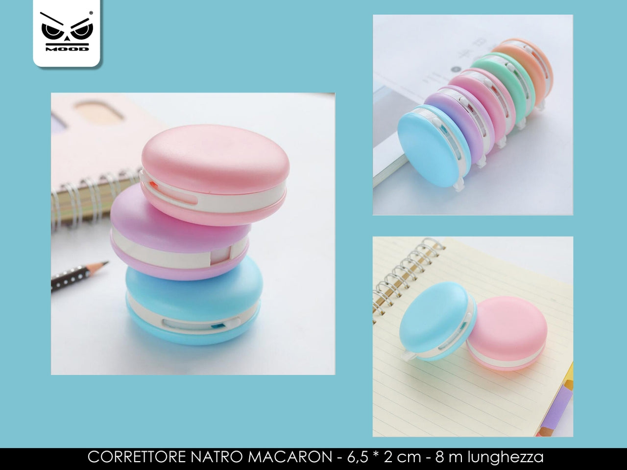 Correttore a nastro macaron