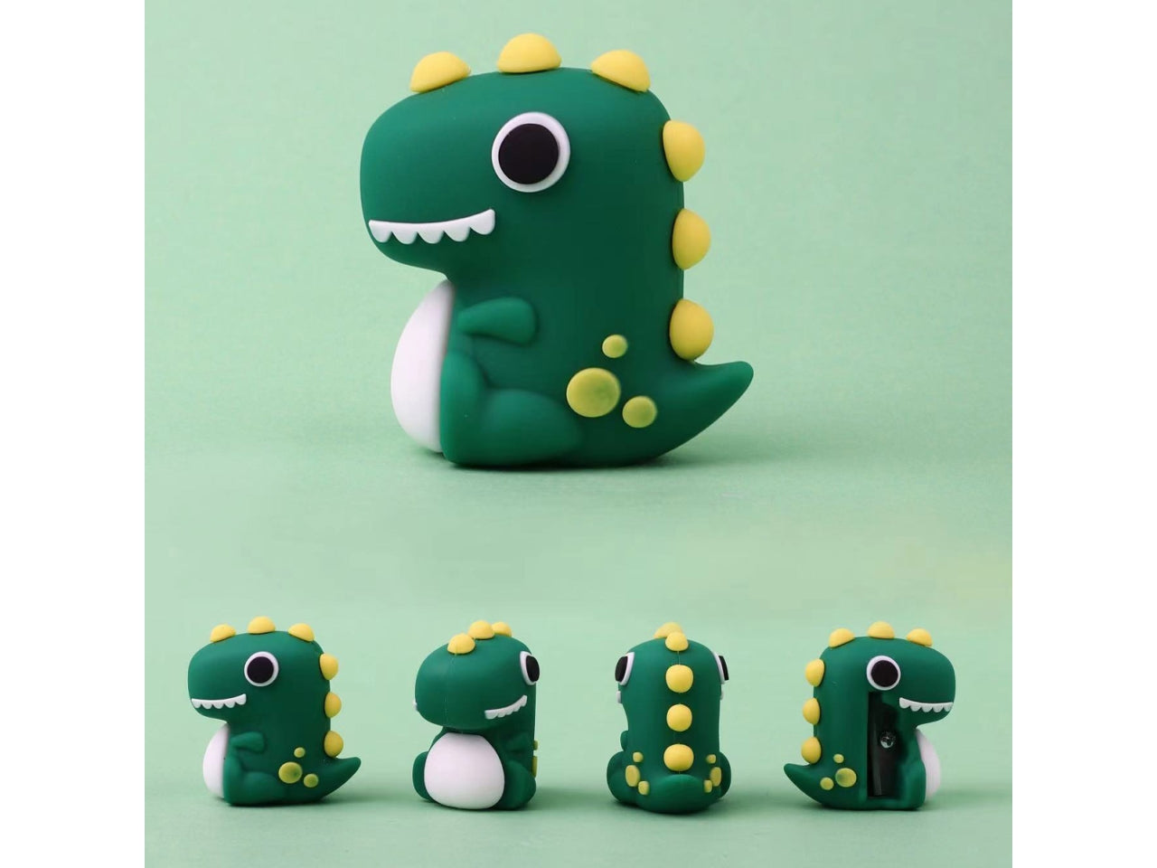Dinosauro temperino con contenitore