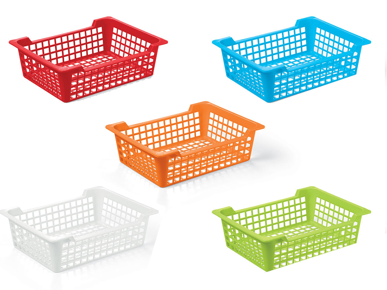 Cestello portatutto 9 litri in colori assortiti