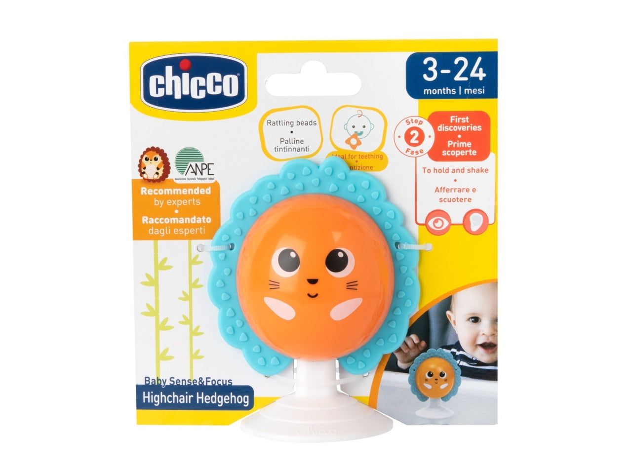 Chicco gioco bsf seggiolone riccio