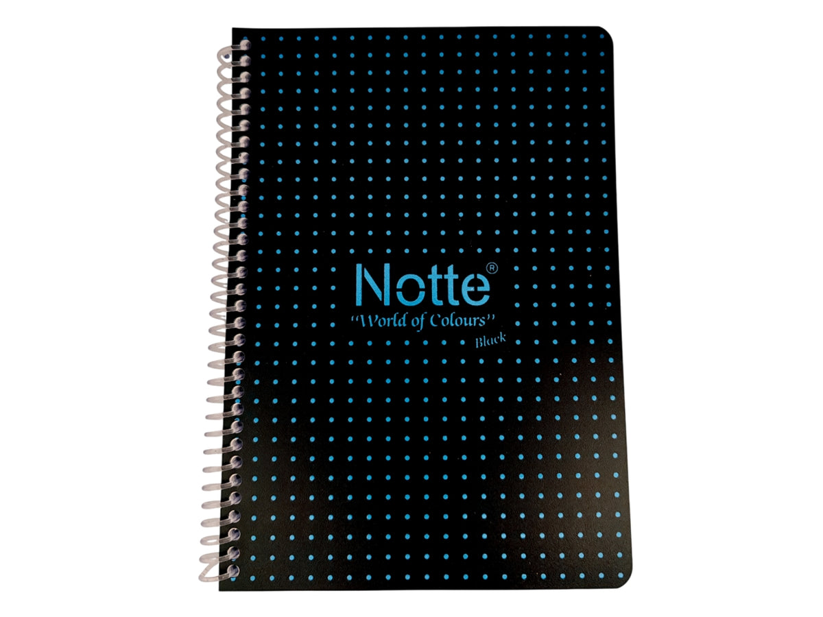 Notte quaderno maxi A4 con spirali e copertina plastificata 5mm