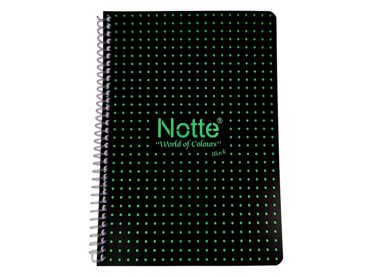 Notte quaderno maxi A4 con spirali e copertina plastificata 5mm