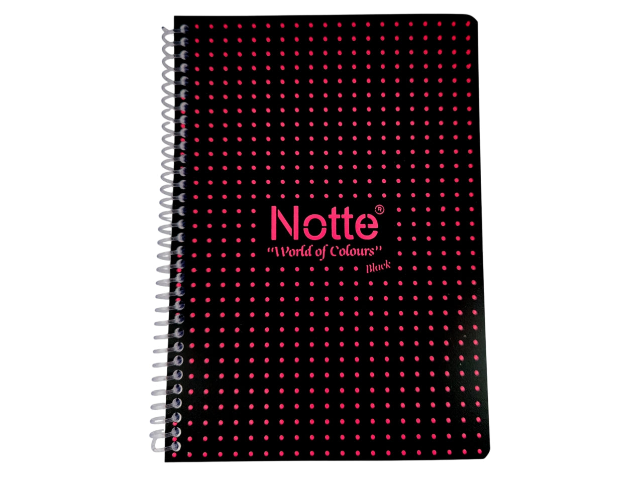 Notte quaderno maxi A4 con spirali e copertina plastificata 5mm