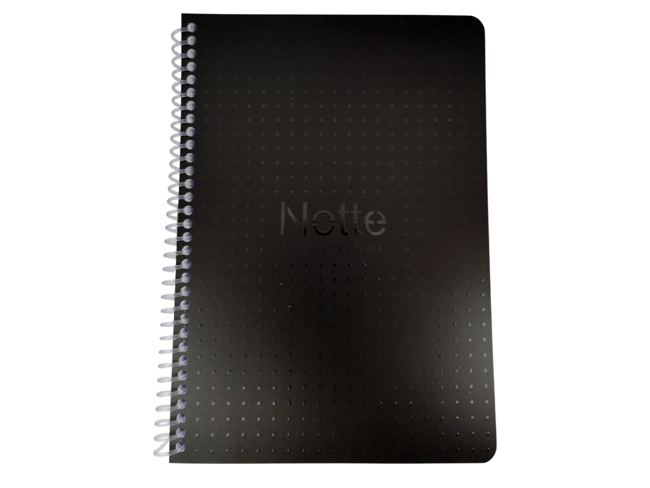 Notte quaderno maxi A4 con spirali e copertina plastificata 5mm