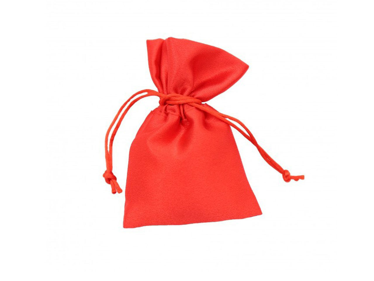 Sacchetto raso 10x14cm rosso