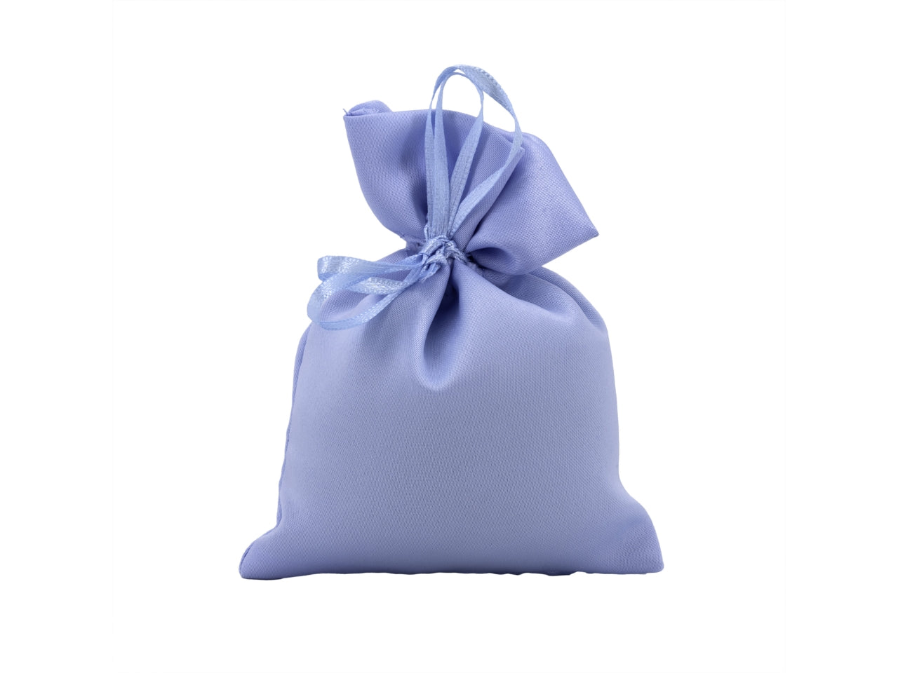 Sacchetto raso 10x11cm celeste