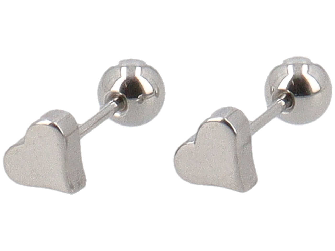 Orecchino piercing cuoricini