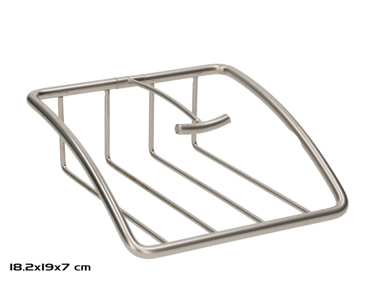 Portatovaglioli in metallo con clip 19x18x7cm