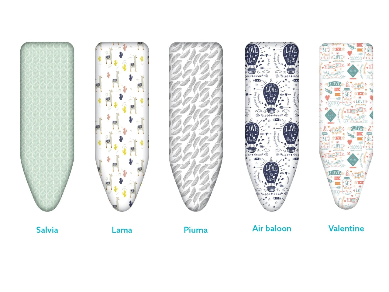 Foderina da stiro nuovi decori 140x55cm xl