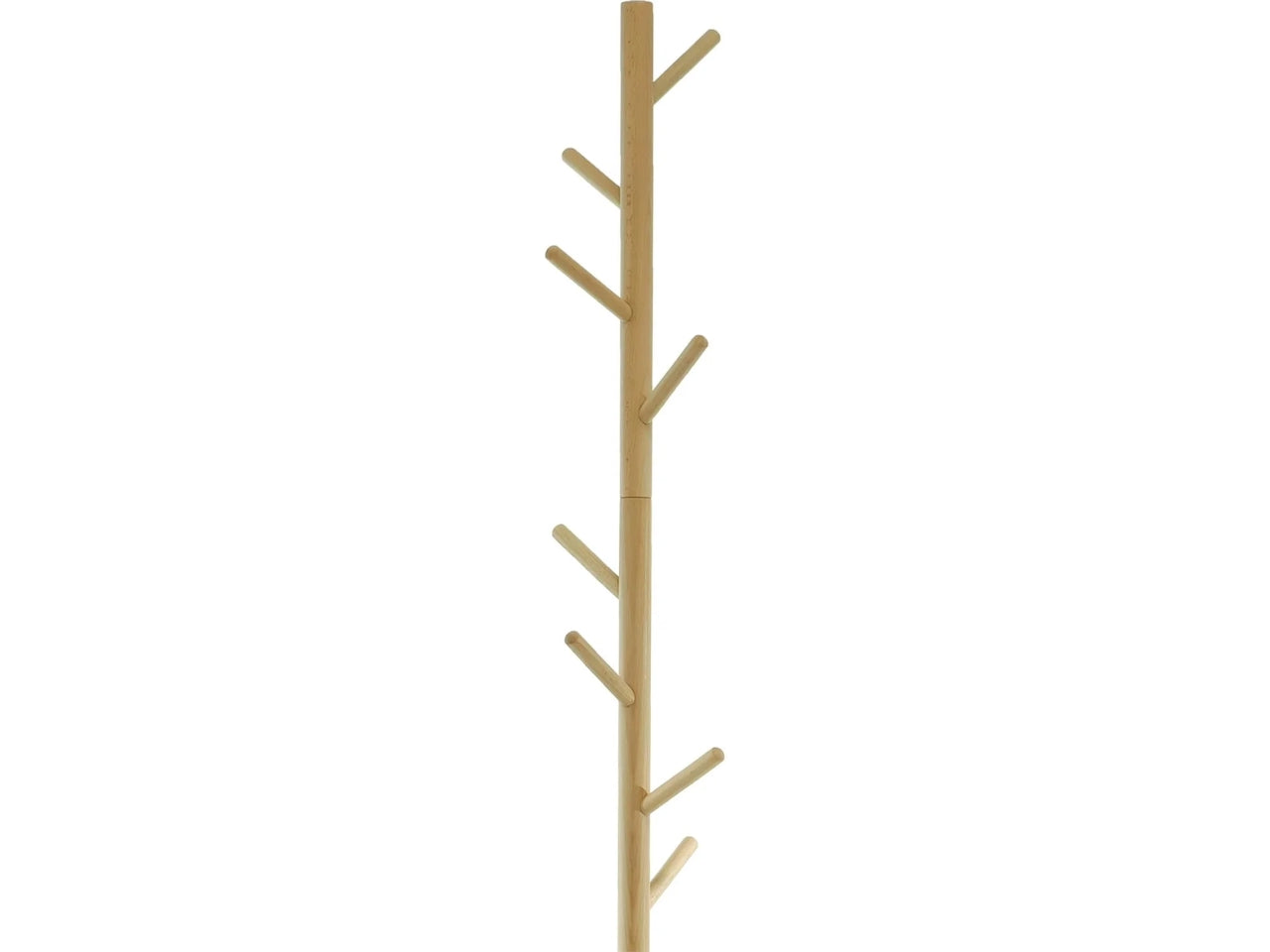 Appendiabiti da terra h.176cm legno naturale