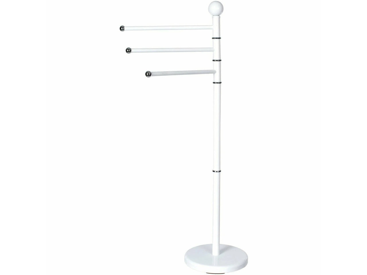 Porta asciugamani 3 posti bianco