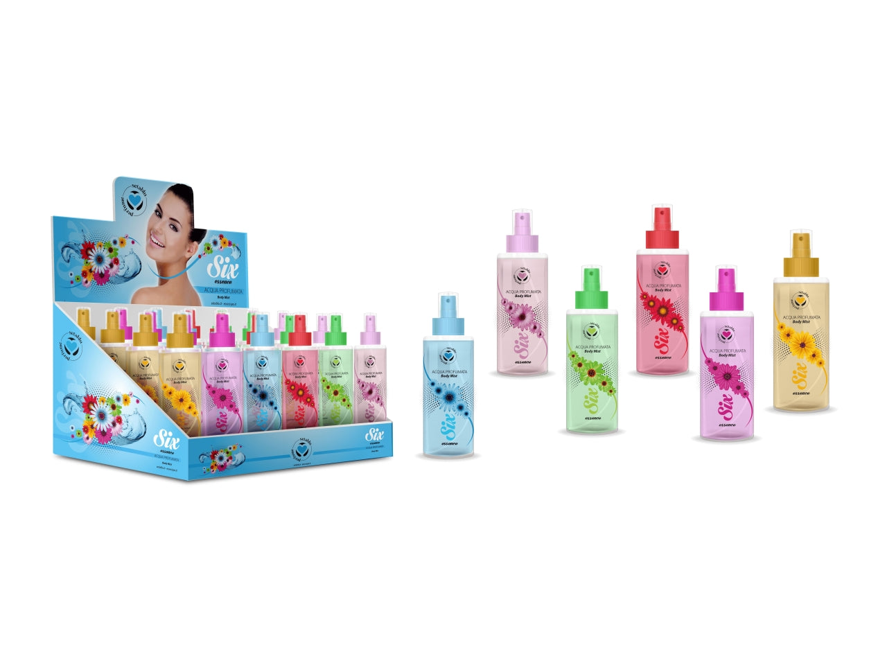 Acqua profumata 100ml profumazioni assortite