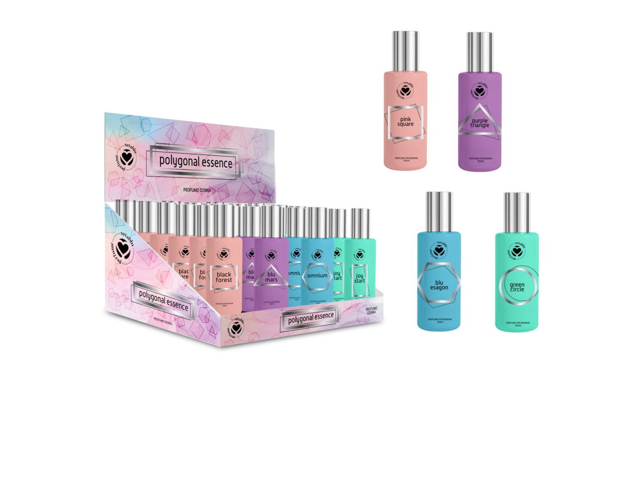 Profumo donna 30ml fragranze assortite