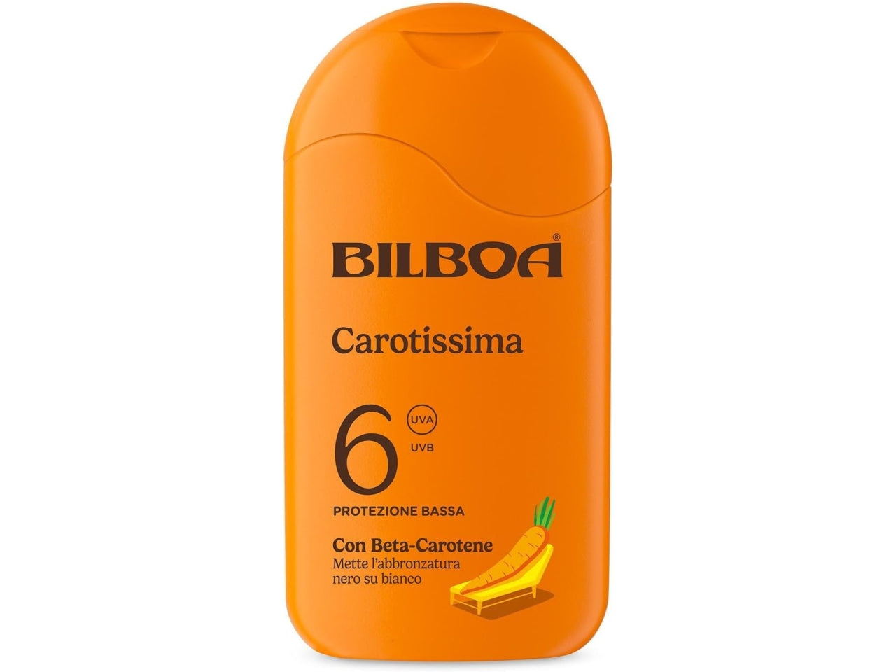 Bilboa carotissima crema spf 6 con beta carotene