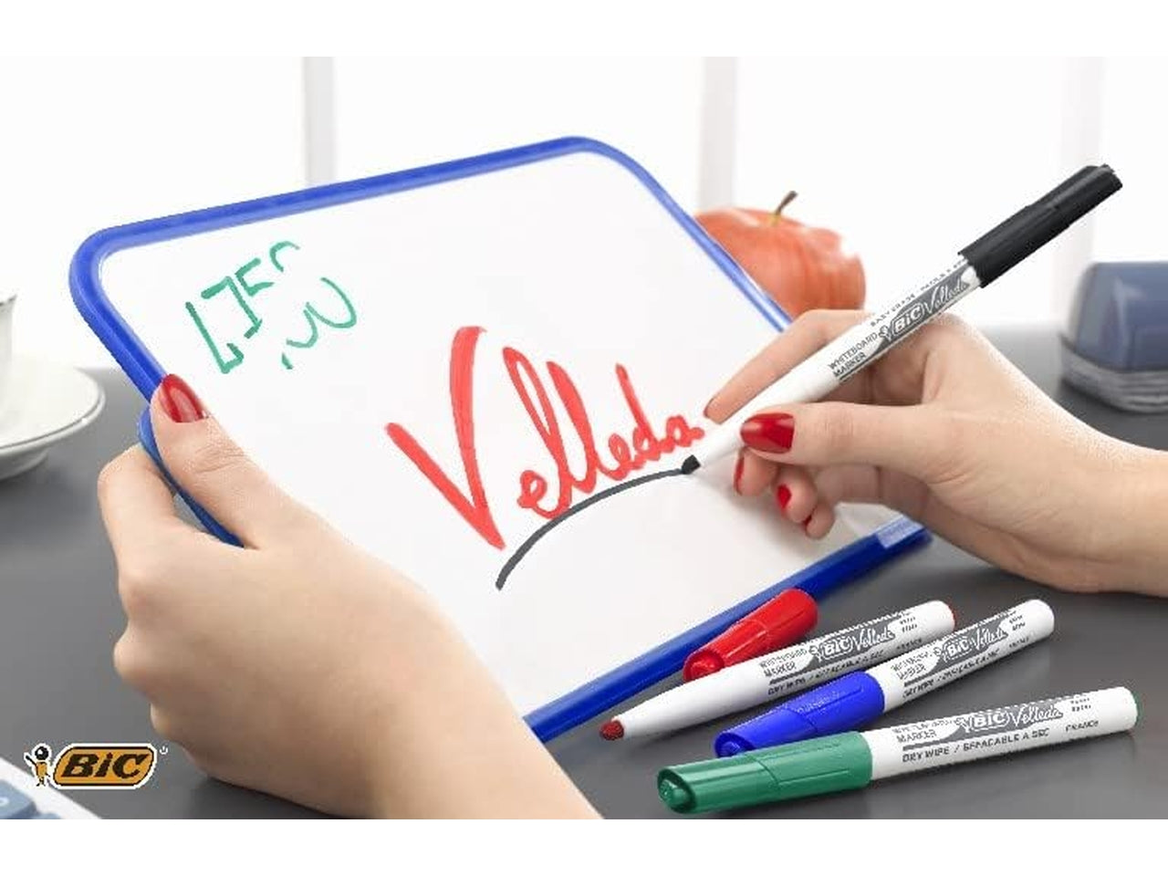 Marcatore velleda per lavagne 4 pezzi assortiti