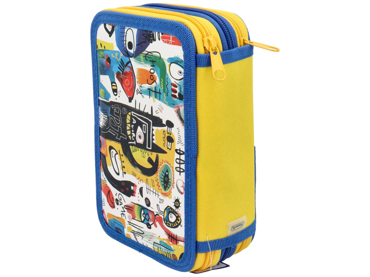 Astuccio 3zip art con 12 pastelli e 18 pennarelli