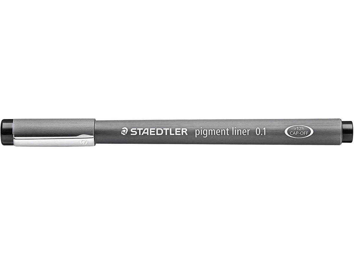 Penne finliner pigment liner 0,1 confezione da 10 pezzi