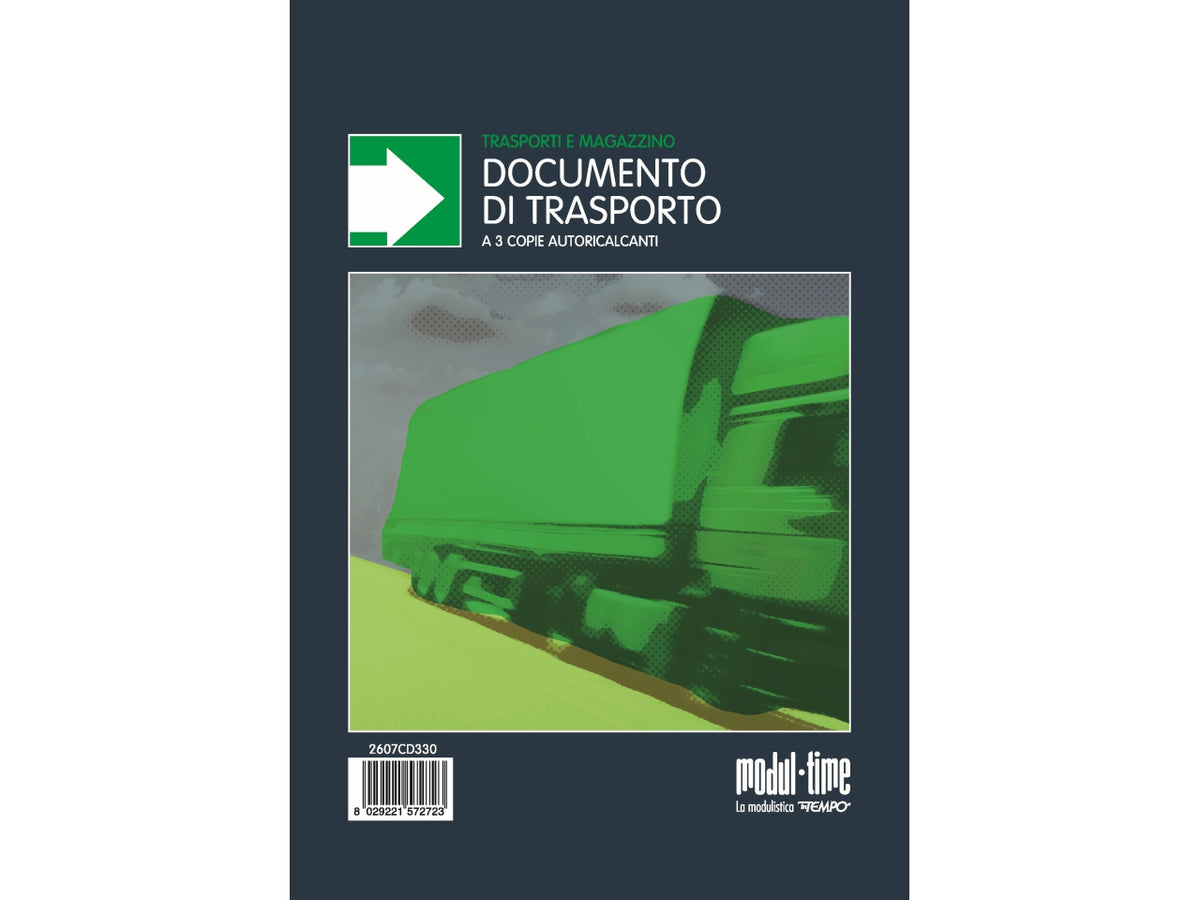 Documento di trasporto 33x3 copie autoricalcante 21,5x14,8cm