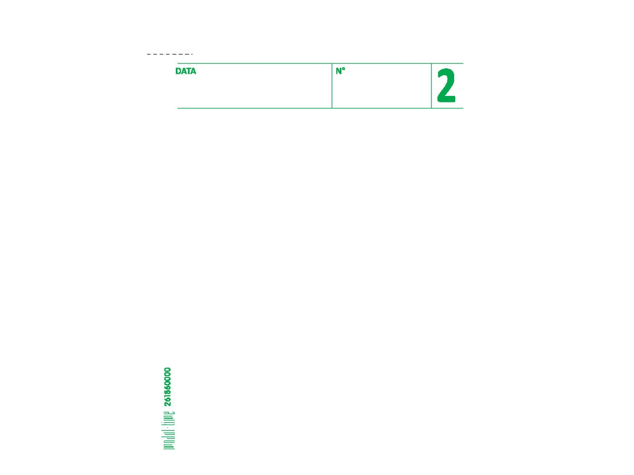 Comande 25x2 copie autoricalcante 10,5x7,5cm