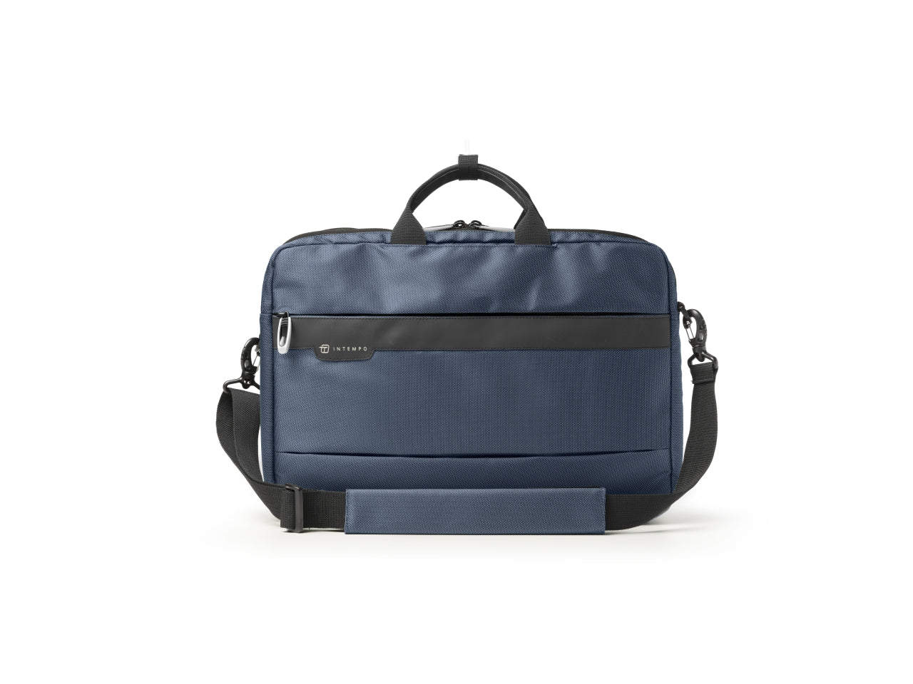 Borsa 2 manici job in tessuto tecnico blu