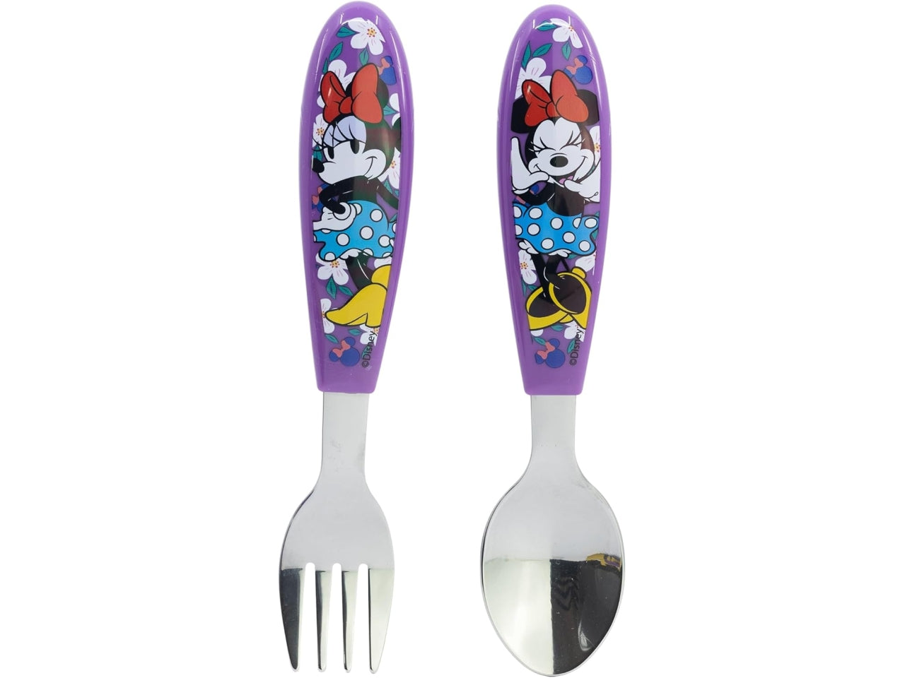 Minnie set 2 posate in acciaio